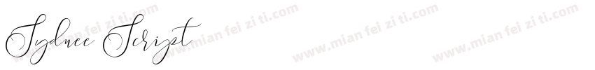 Sydnee Script字体转换